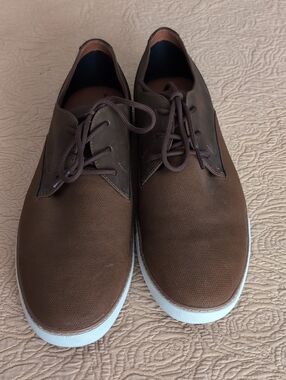 Call It Spring Brown Derby Oxfords with White Sole